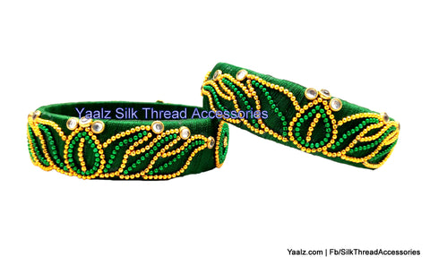 silk thread Single Bangle Collections 