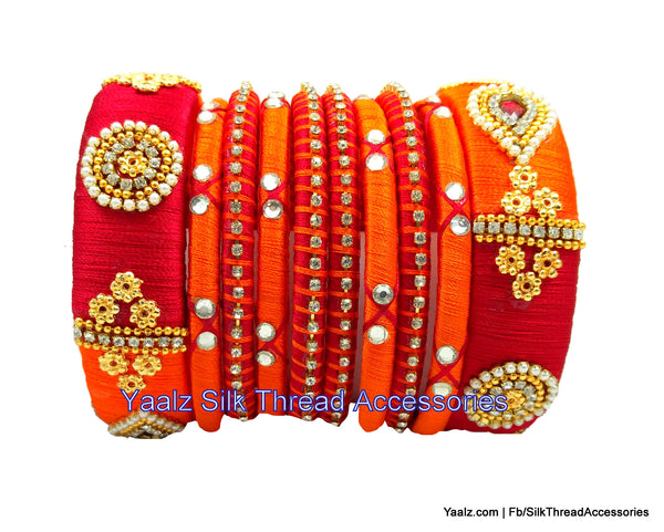 silk thread Grandeur Bangle Collections 