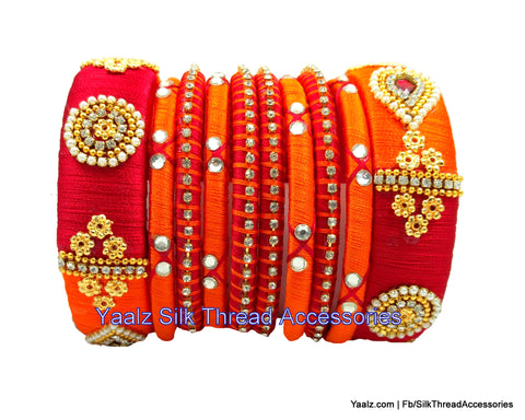 silk thread Grandeur Bangle Collections 