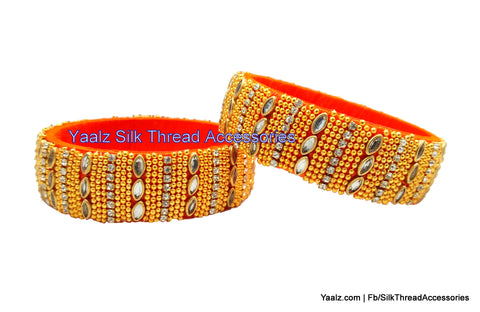 silk thread Grandeur Bangle Collections 