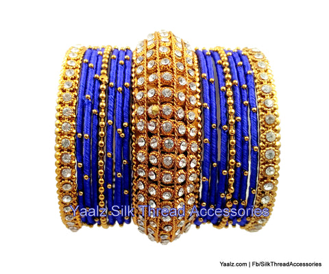 silk thread Grandeur Bangle Collections 
