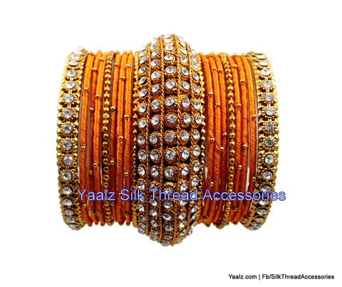 silk thread Grandeur Bangle Collections 