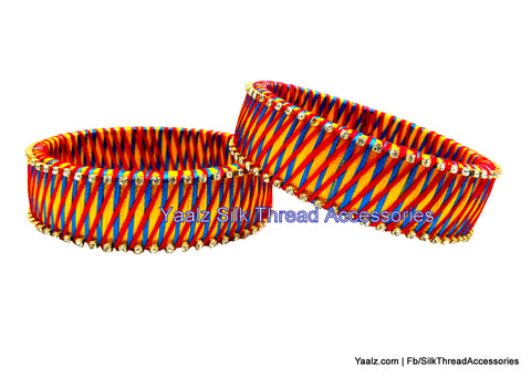 silk thread Grandeur Bangle Collections 