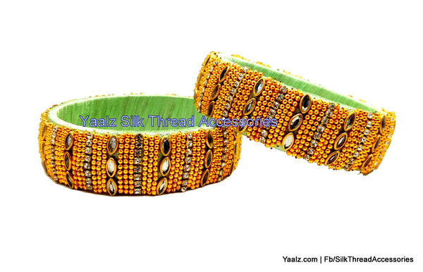 silk thread Grandeur Bangle Collections 