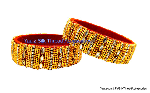silk thread Grandeur Bangle Collections 