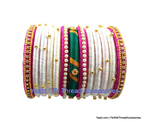silk thread Grandeur Bangle Collections 