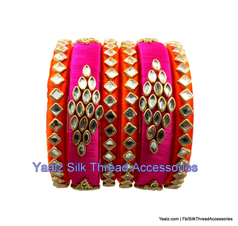 silk thread Grandeur Bangle Collections 