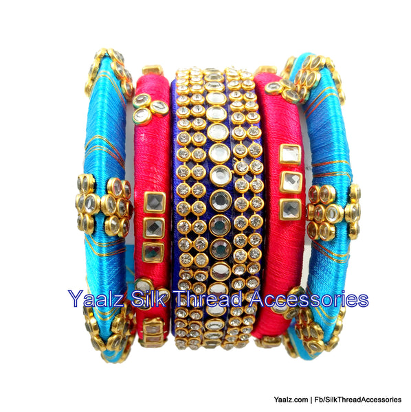 silk thread Grandeur Bangle Collections 
