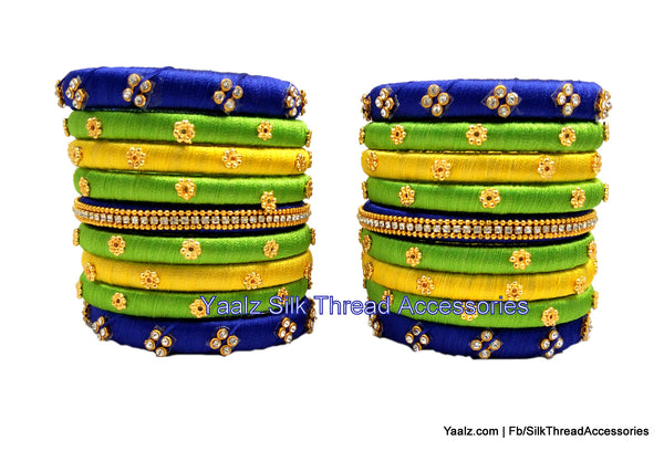 silk thread Grandeur Bangle Collections 