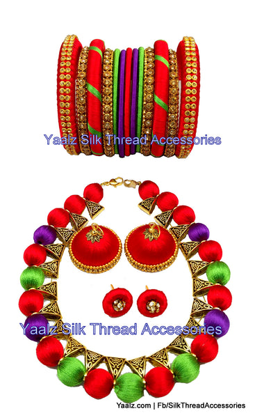 silk thread Combo Sets 