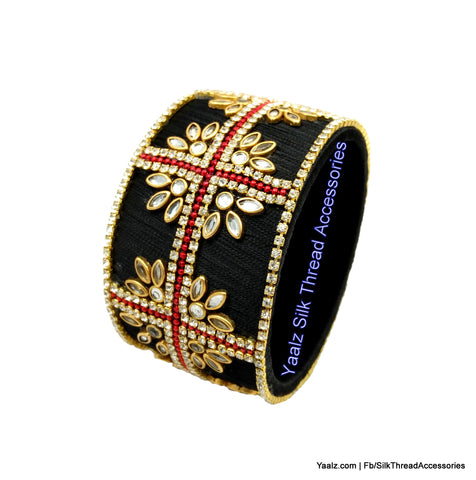 silk thread Single Bangle Collections 