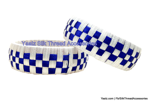 silk thread Checker Bangles 