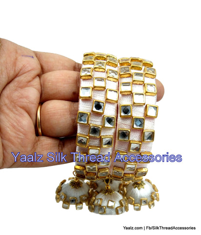 silk thread Single Bangle Collections 