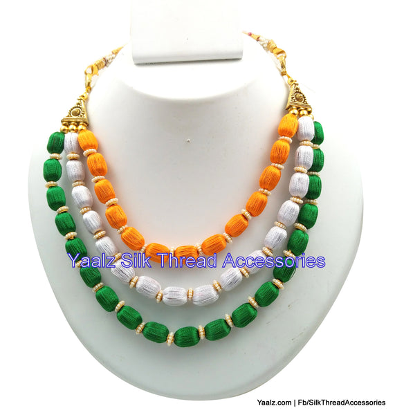 silk thread Necksets 