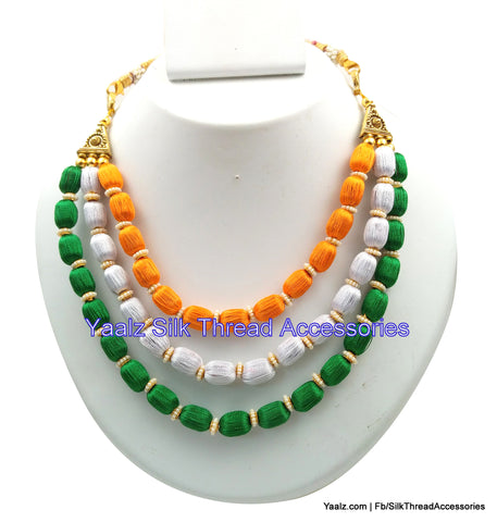 silk thread Necksets 