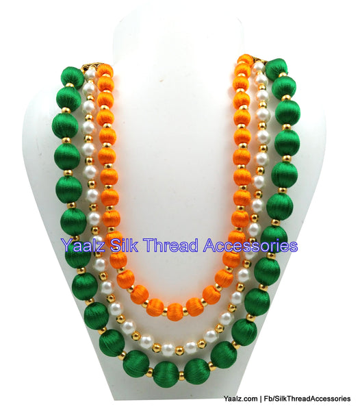 silk thread Necksets 