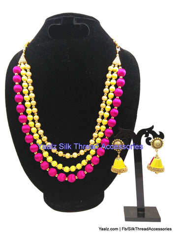 silk thread Necksets 