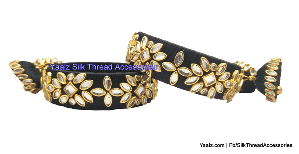 silk thread Single Bangle Collections 