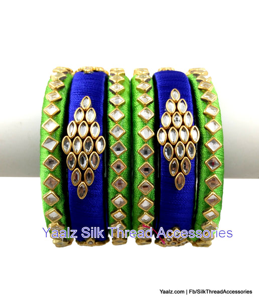 silk thread Grandeur Bangle Collections 