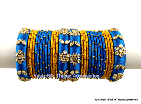silk thread Grandeur Bangle Collections 