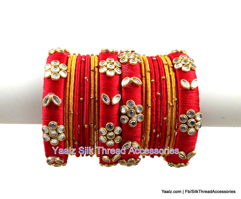 silk thread Grandeur Bangle Collections 