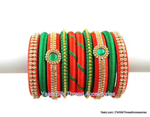 silk thread Grandeur Bangle Collections 