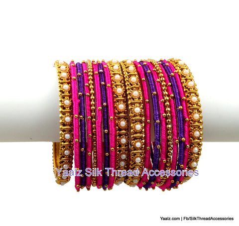 silk thread Grandeur Bangle Collections 