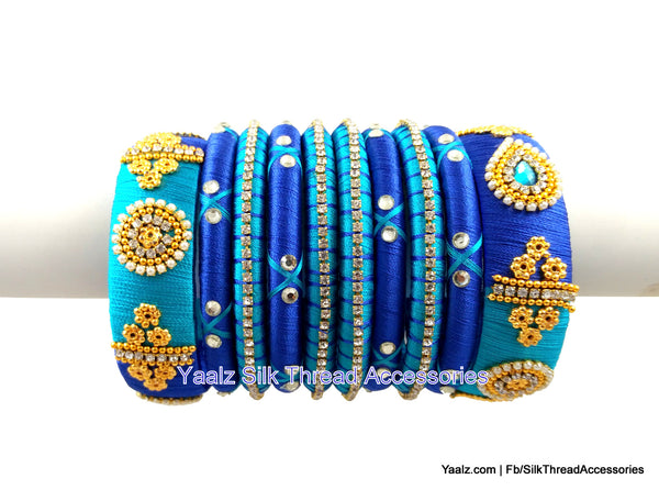 silk thread Grandeur Bangle Collections 