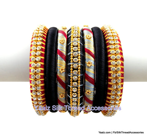 silk thread Grandeur Bangle Collections 