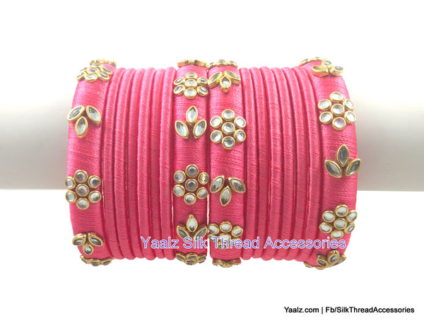 silk thread Grandeur Bangle Collections 