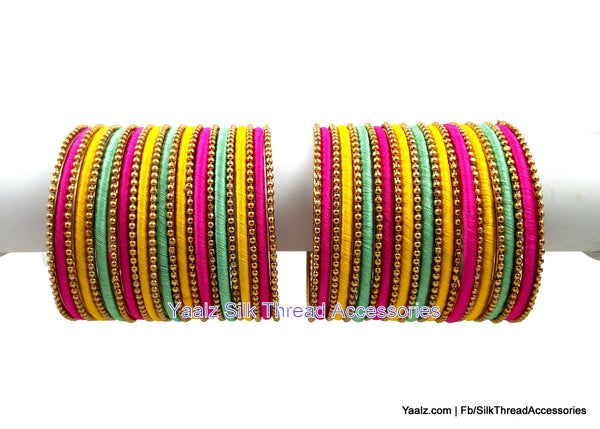 silk thread Grandeur Bangle Collections 