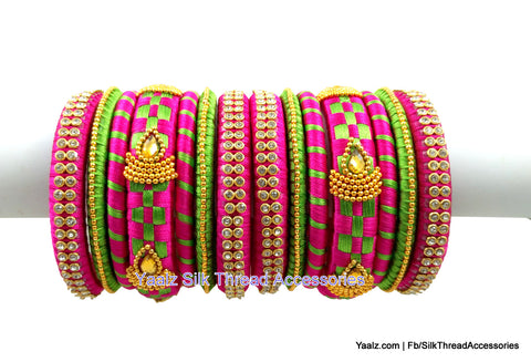 silk thread Grandeur Bangle Collections 