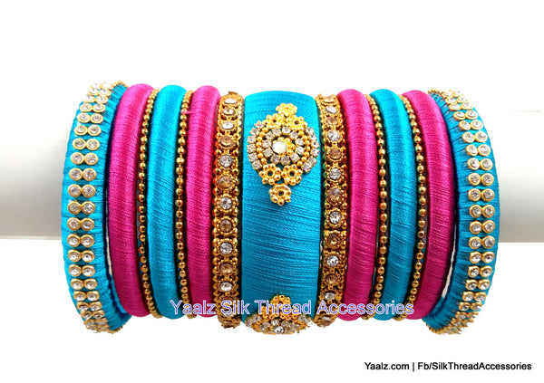 silk thread Grandeur Bangle Collections 