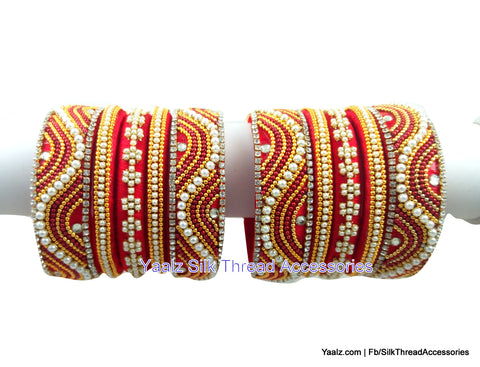 silk thread Grandeur Bangle Collections 