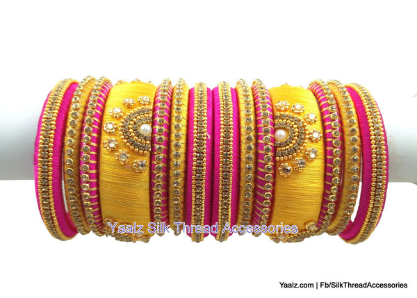 silk thread Grandeur Bangle Collections 