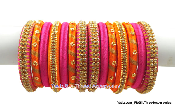 silk thread Grandeur Bangle Collections 