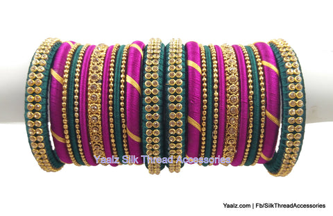 silk thread Grandeur Bangle Collections 