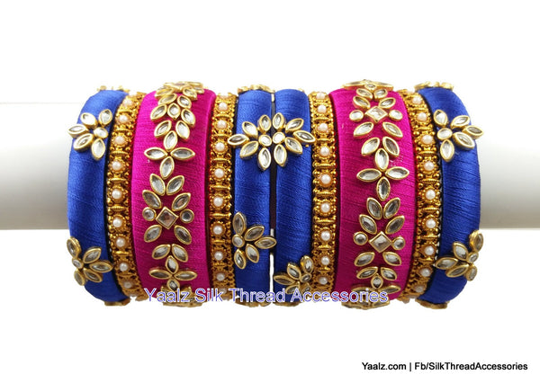 silk thread Grandeur Bangle Collections 