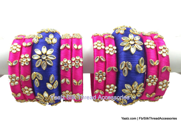silk thread Grandeur Bangle Collections 
