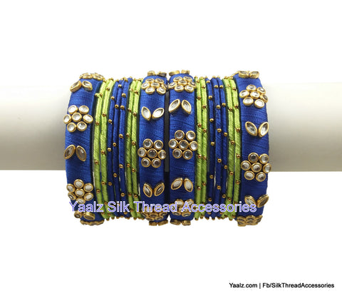 silk thread Grandeur Bangle Collections 