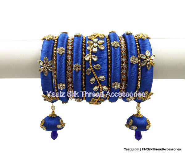 silk thread Grandeur Bangle Collections 