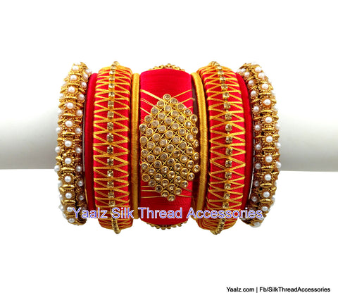 silk thread Grandeur Bangle Collections 