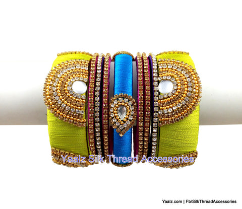 silk thread Grandeur Bangle Collections 