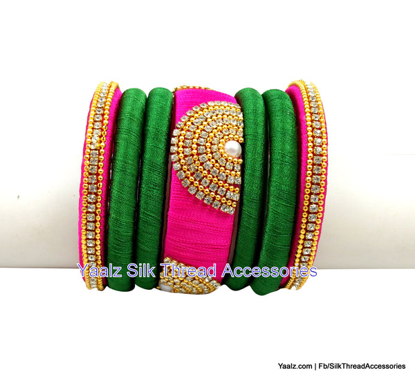 silk thread Grandeur Bangle Collections 