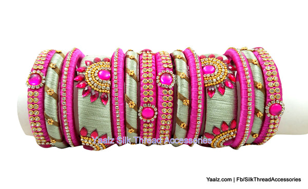 silk thread Grandeur Bangle Collections 