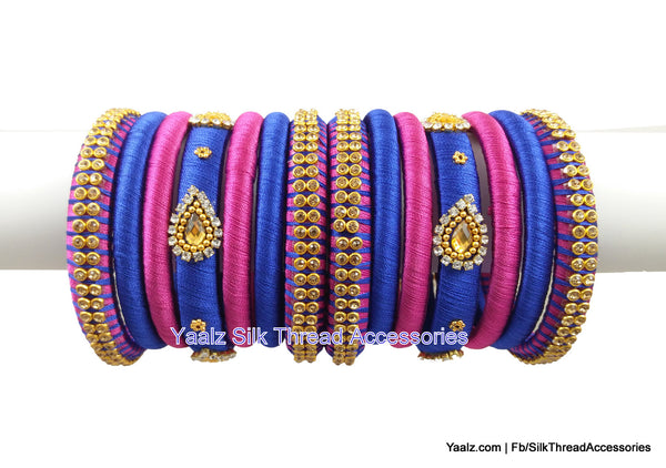 silk thread Grandeur Bangle Collections 