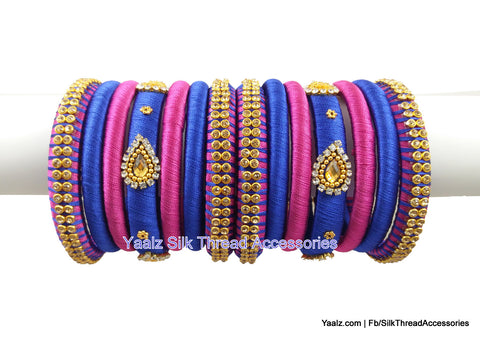 silk thread Grandeur Bangle Collections 