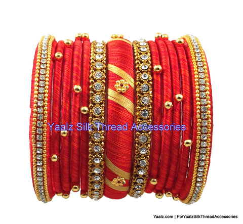 silk thread Grandeur Bangle Collections 
