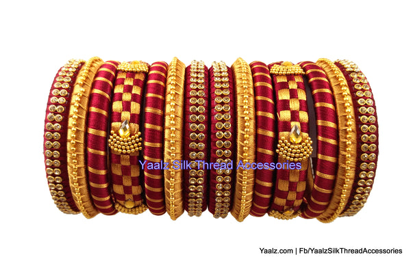 silk thread Grandeur Bangle Collections 