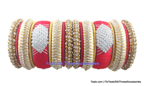 silk thread Grandeur Bangle Collections 